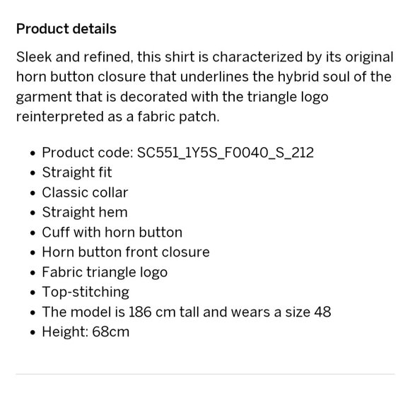 Prada Cashmere/Virgin wool button front shirt, size small, camel colour - Picture 9 of 9